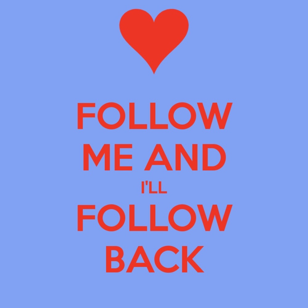 Follow for follow